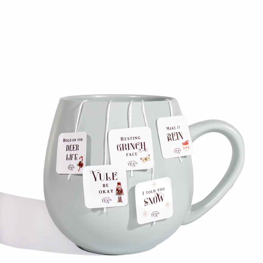 Pun christmas tea bags
