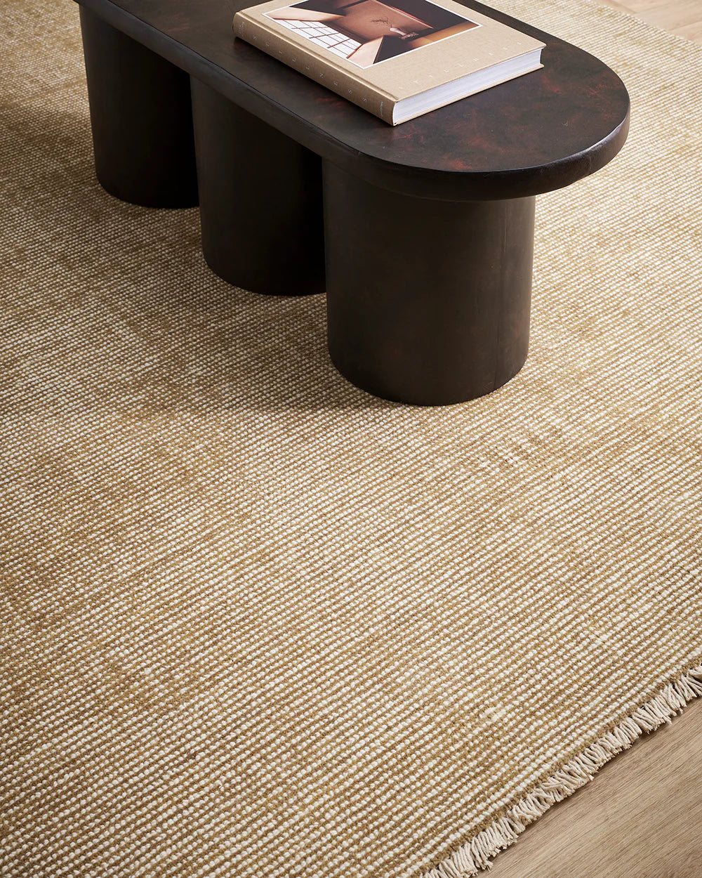 Corbett honey wool rug 160x230cm Australia