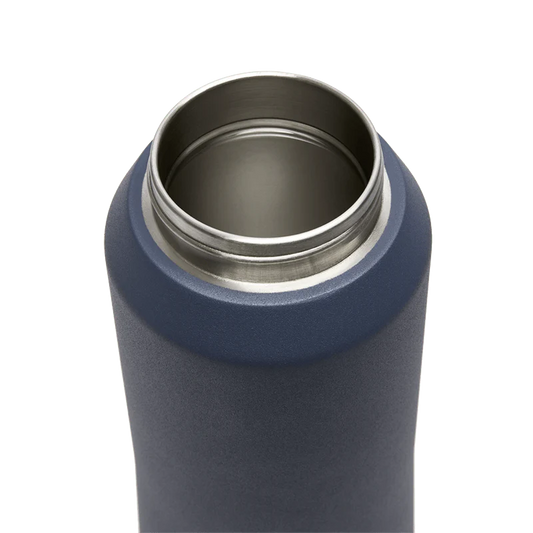 close up of inside of Core Demin 1L water bottle