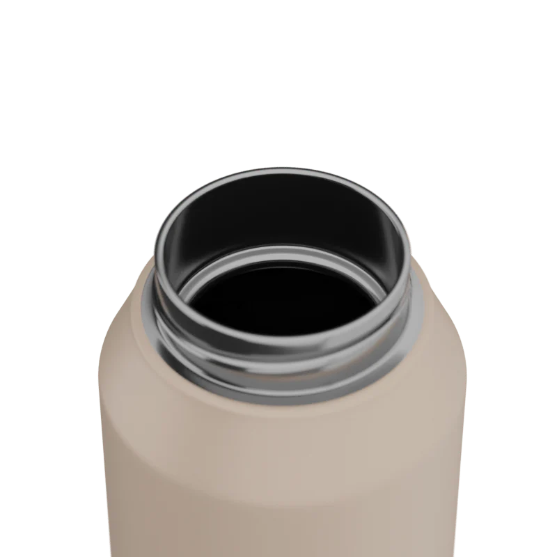 Core 1 Litre Drink Bottle – Oat | Fressko Insulated Water Bottle
