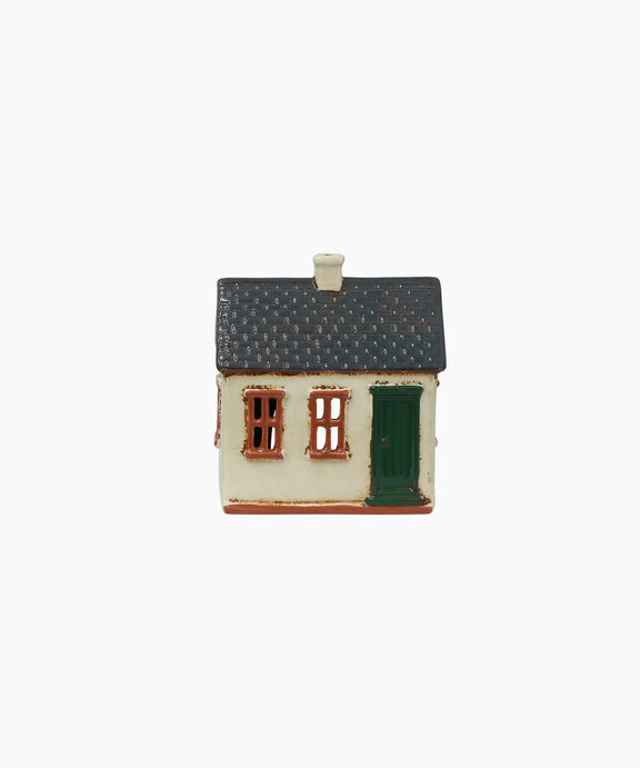 Cotswolds Country Tea Light Homestead – hand-painted ceramic house décor