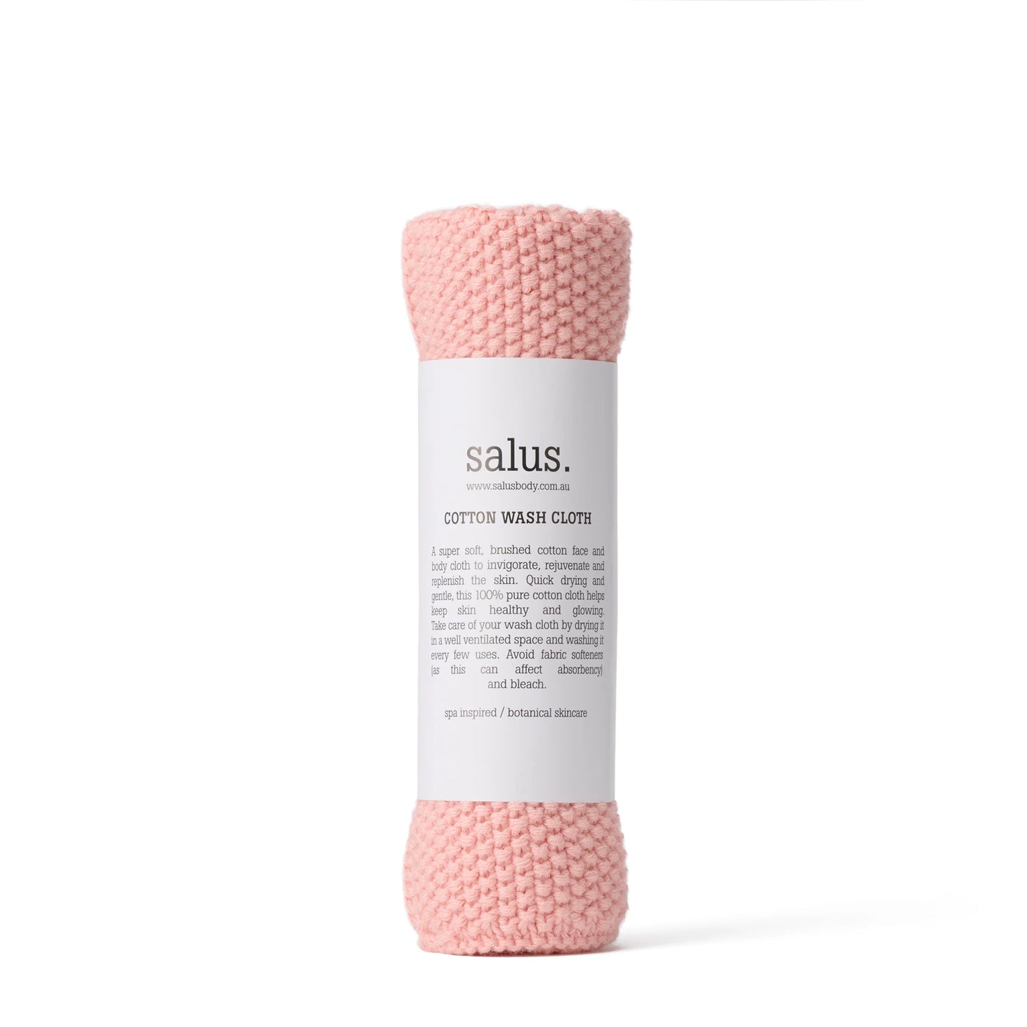 Cotton Wash Cloth - Pink