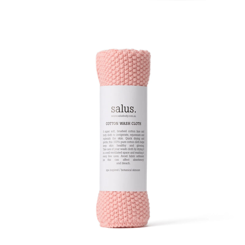 Cotton Wash Cloth - Pink