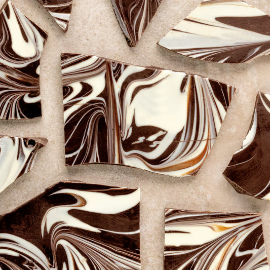 dark peppermint bark chocolate 100g gourmet chocolate made in Brisbane - close us