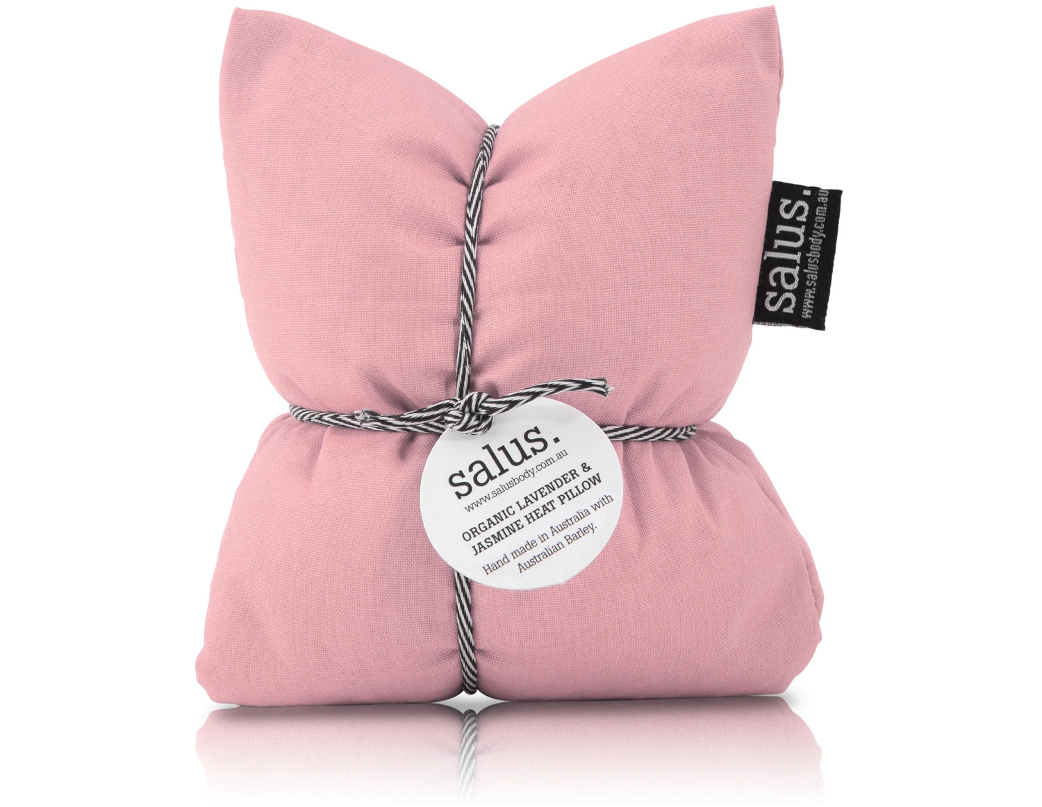 Salus Organic Lavender & Jasmine Heat Pillow – Dusty Rose