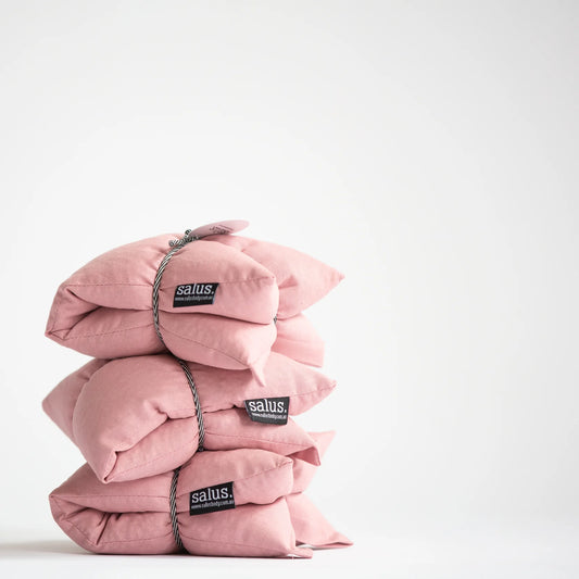 Australian-made lavender & jasmine heat pillow for relaxation