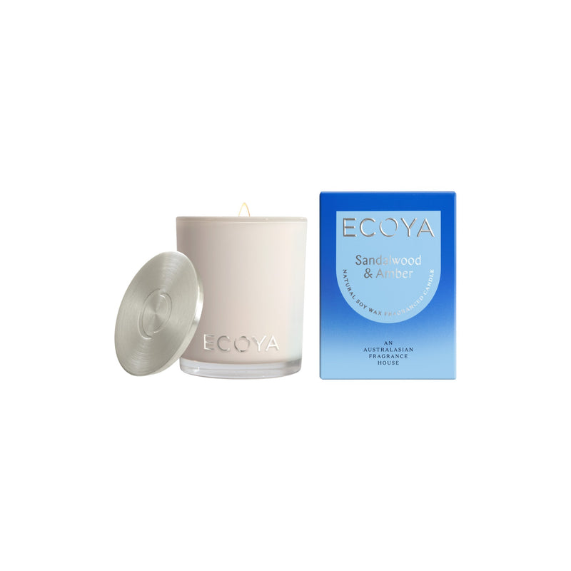 Sandalwood & Amber Mini Madison Candle by Ecoya