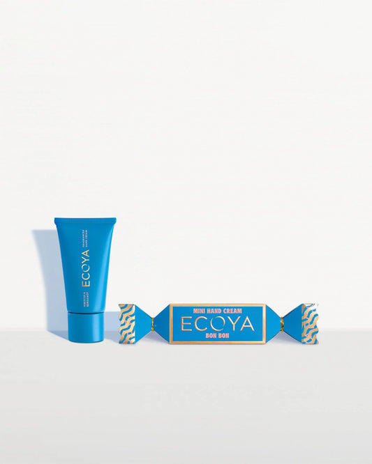 Ecoya Hibiscus & Bergamot Mini Hand Cream Bon Bon – Holiday Collection Christmas limited edition
