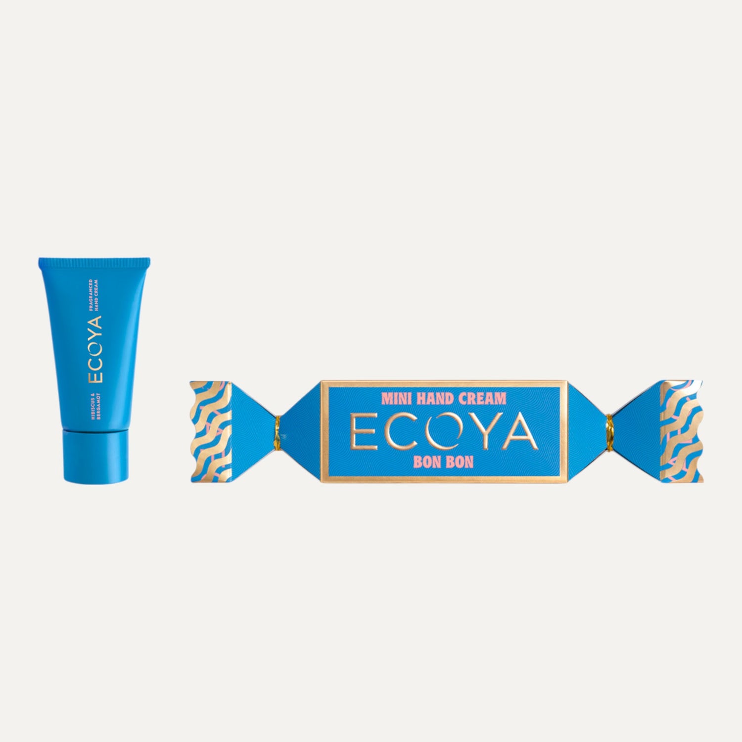 Ecoya Hibiscus & Bergamot Mini Hand Cream Bon Bon – Holiday Collection Christmas limited edition