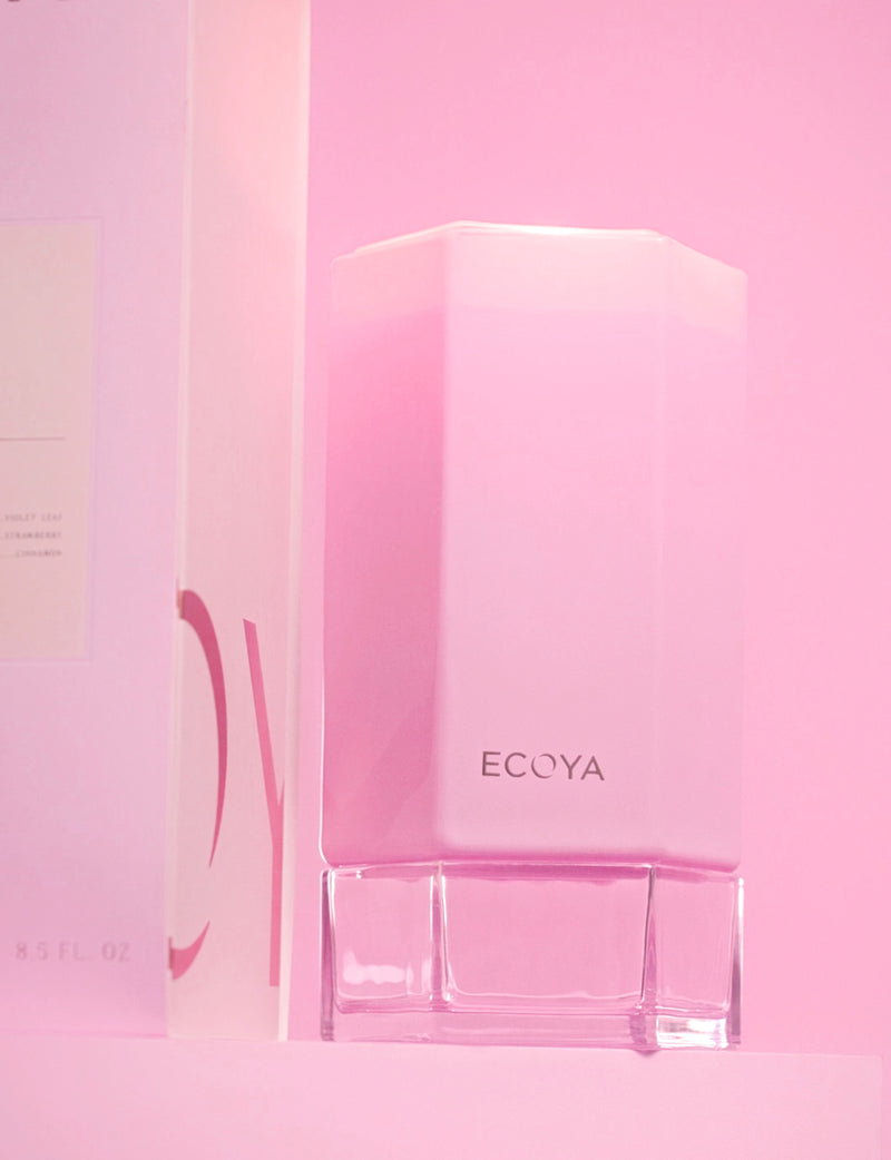 Ecoya Keepsake Candle #1 – Luxury Fragranced Candle in Cut Glass Jar