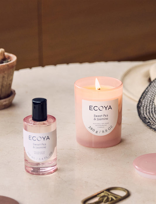 Sweet Pea & Jasmine Metro Candle