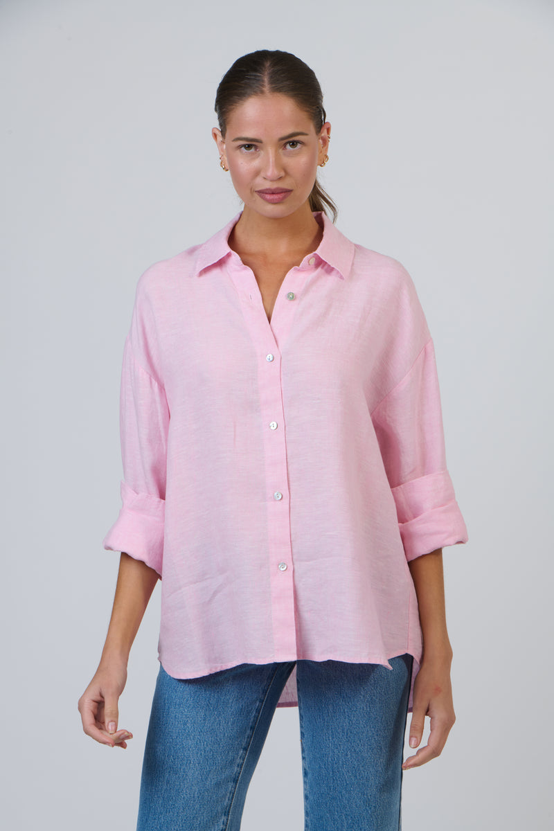 Boyfriend Shirt  Pivoine
