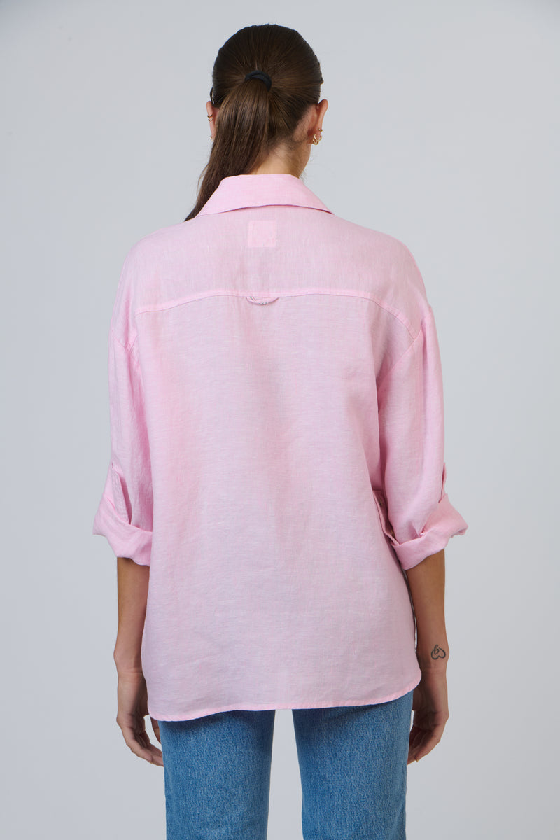 Boyfriend Shirt  Pivoine