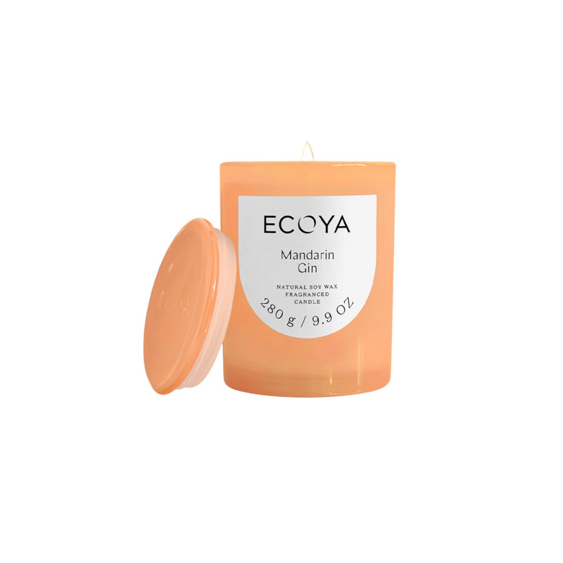 Ecoya Mandarin Gin Metro Candle – 280g