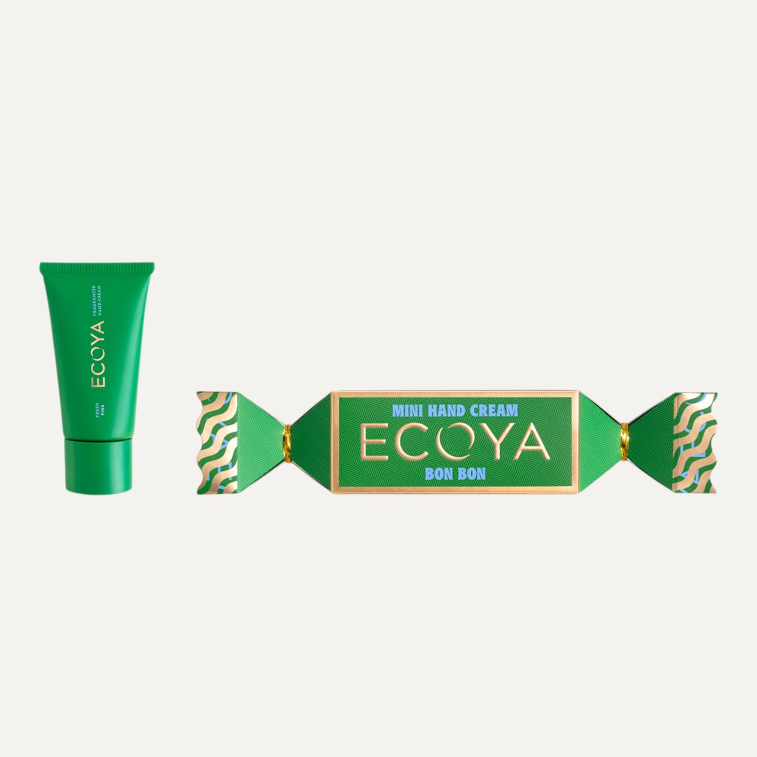 Ecoya Fresh Pine Mini Hand Cream Bon Bon – Holiday Collection Christmas limited edition
