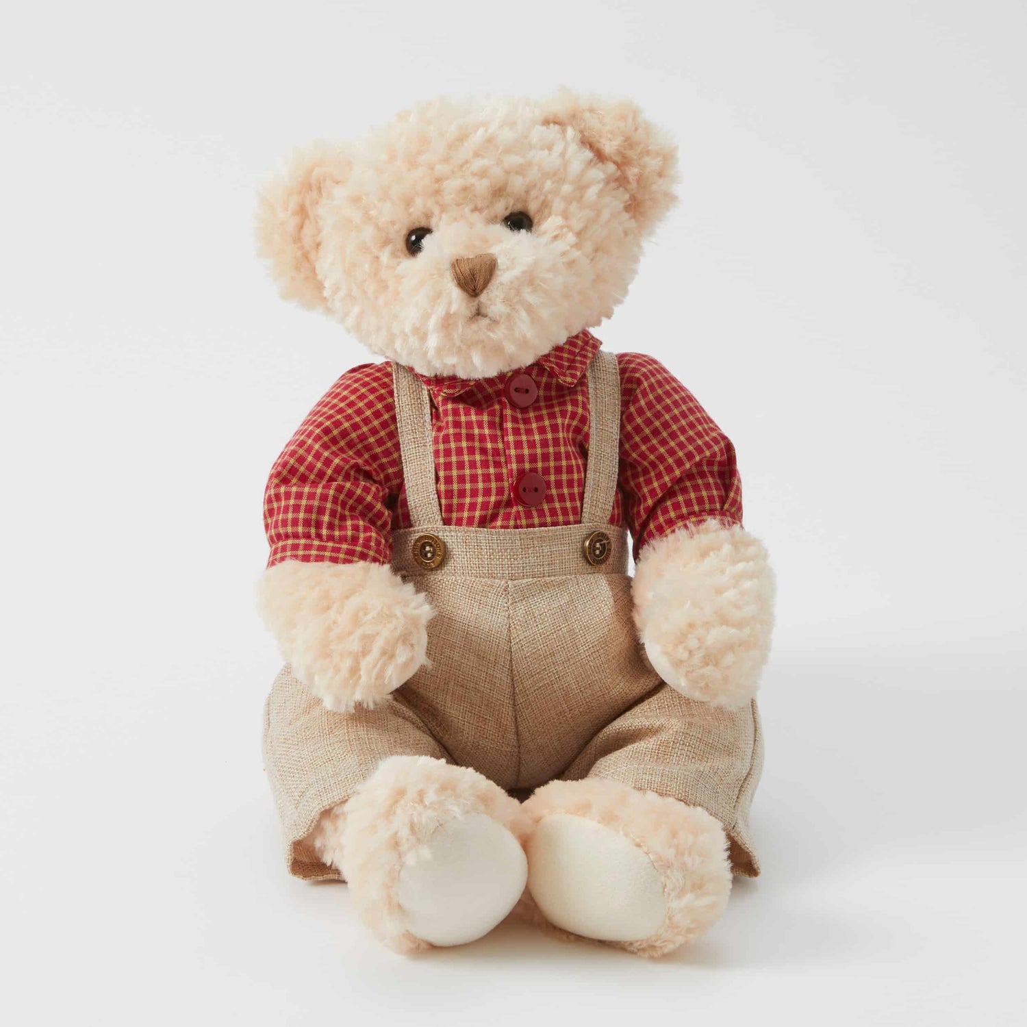 edward notting hill bear plush teddy bear farmer outfit