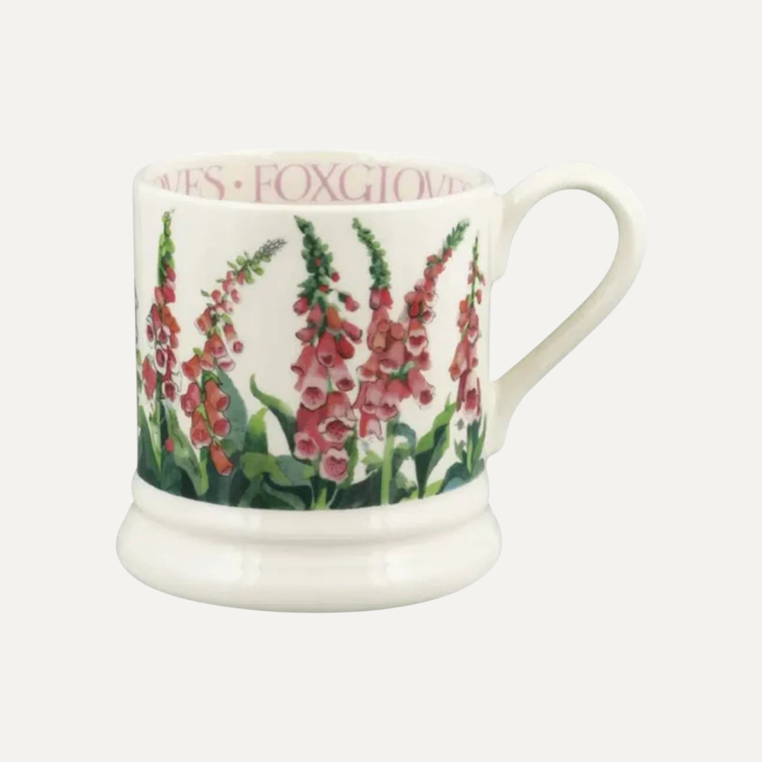 Emma Bridgewater Foxgloves 1/2 Pint Mug – English Earthenware