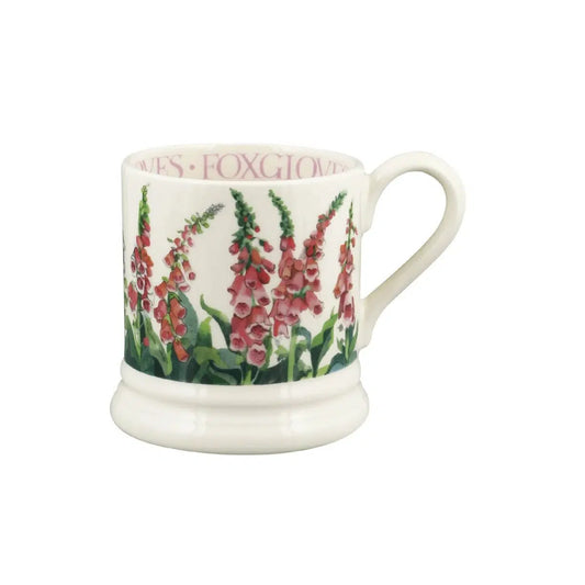 Collectable Foxgloves floral mug UK pottery 2025 edition