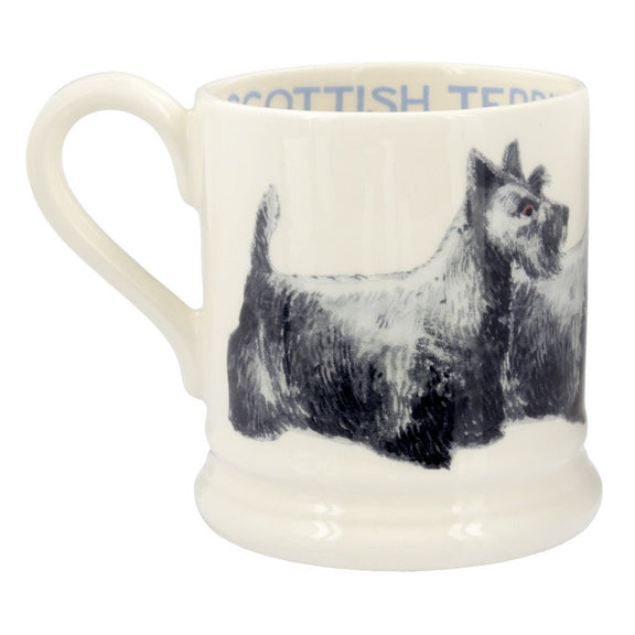 Collectable Emma Bridgewater Scottish Terrier mug with 300ml capacity for tea and coffee.