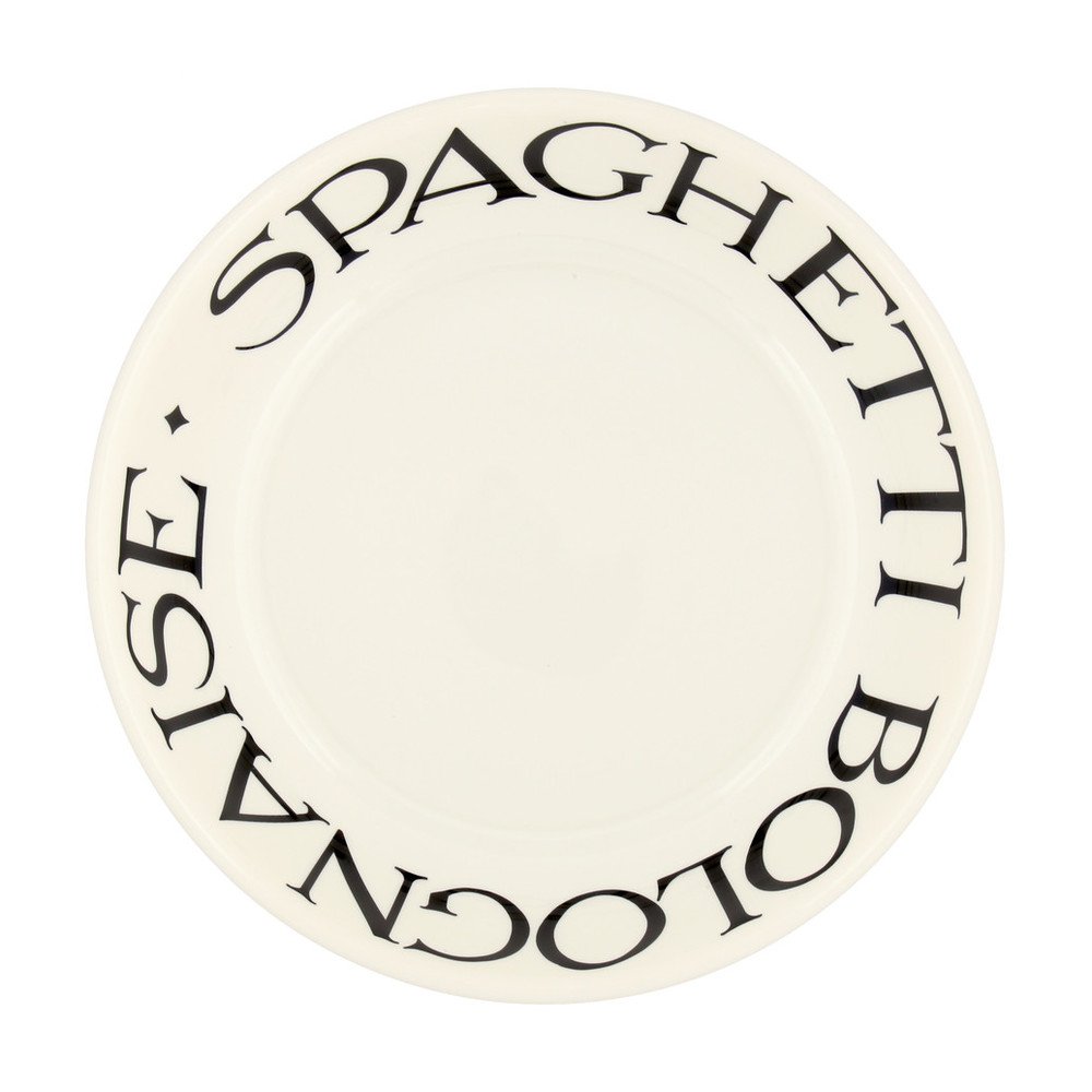 Emma Bridgewater Black Toast bowl handmade in Stoke-on-Trent.