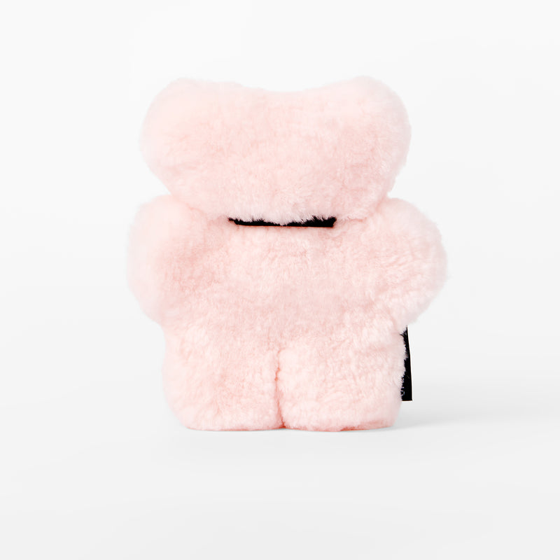 Natural Australian sheepskin mini teddy baby gift