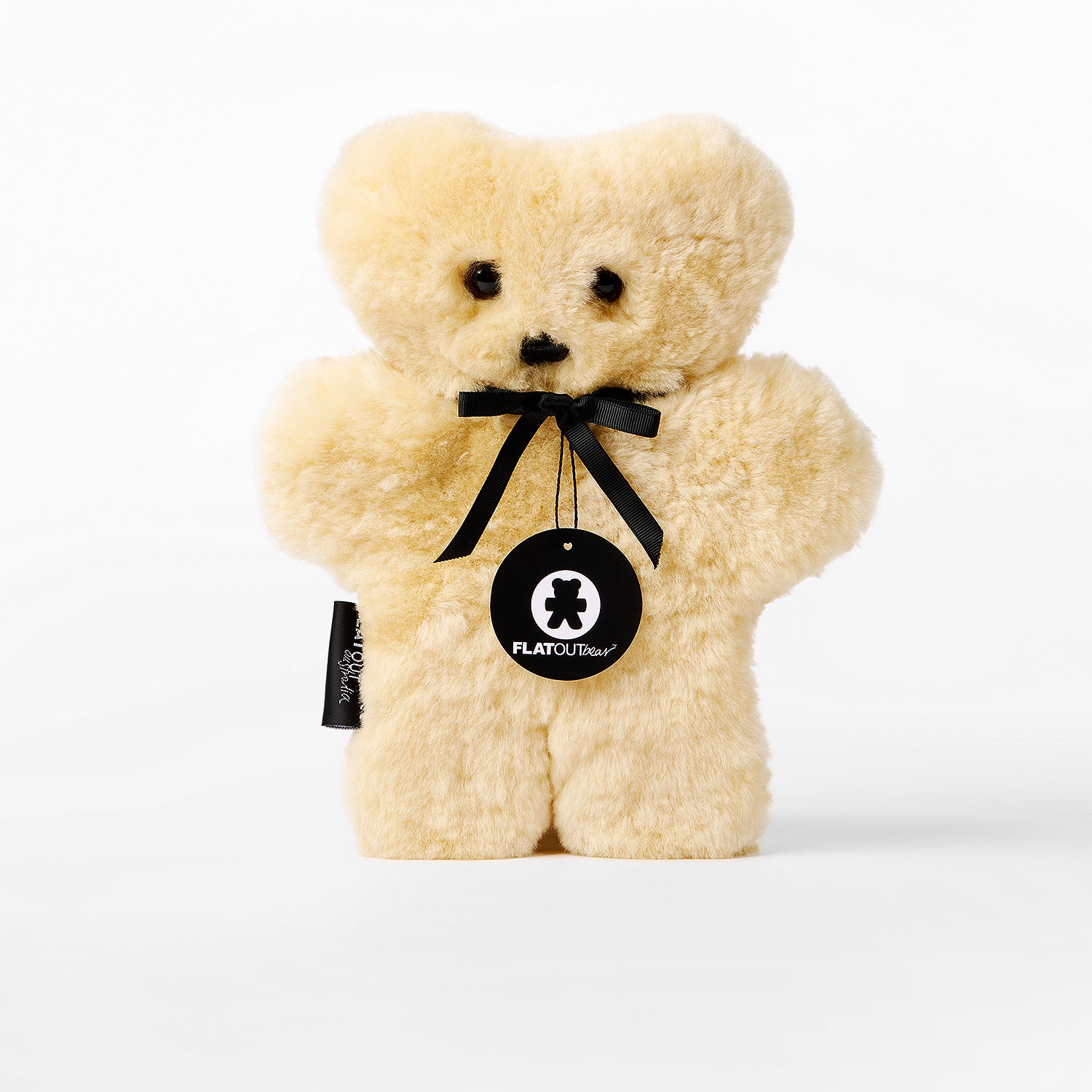 FLATOUTbear Honey 100 percent Australian sheepskin teddy