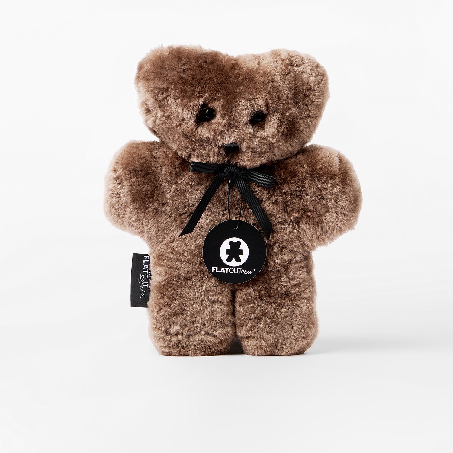 FLATOUTbear Chocolate 100 percent Australian sheepskin teddy