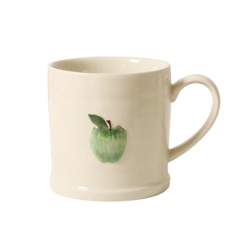 Apple Mug – hand-painted stoneware mug 310ml from Favourite Things collection