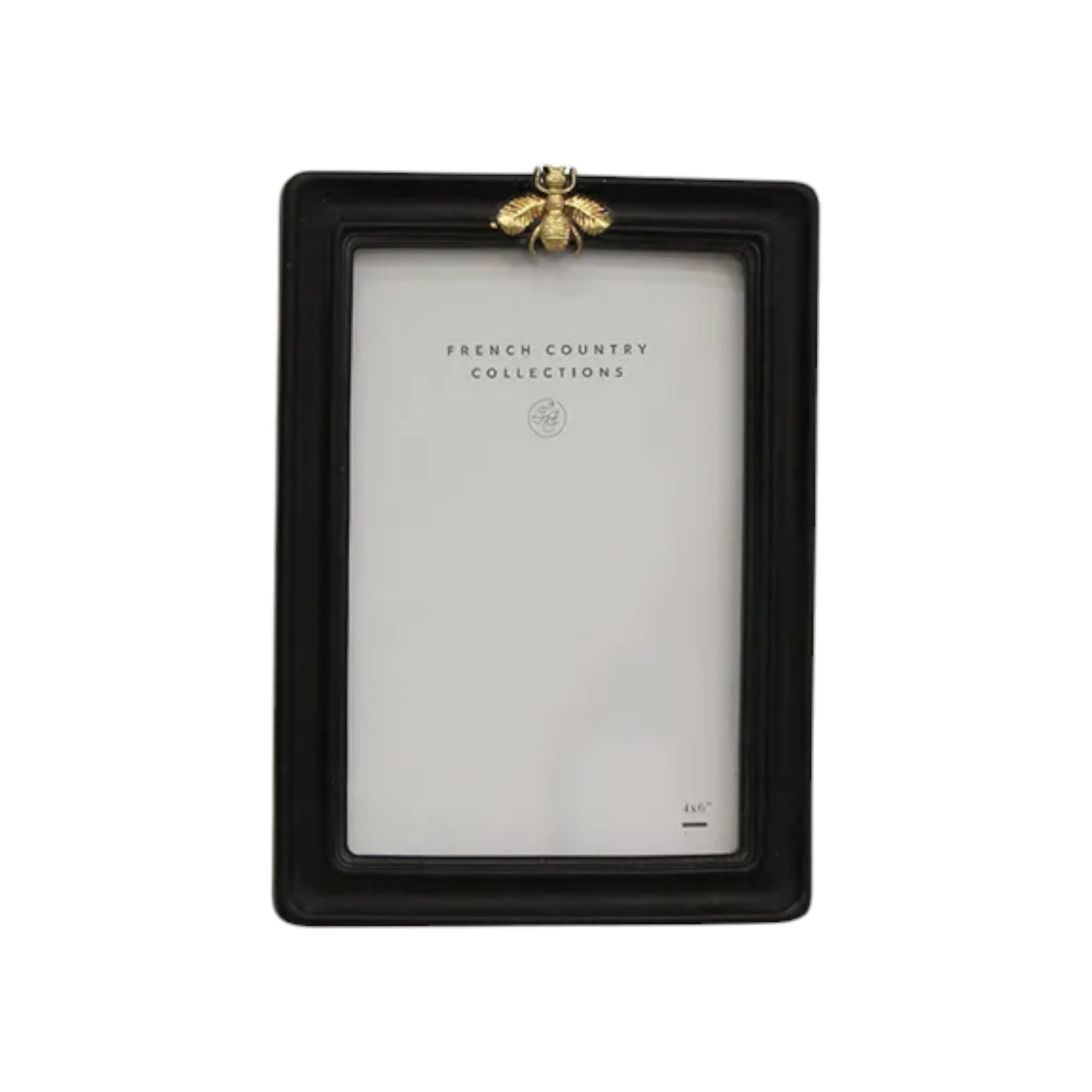 Bee Black Photo Frame 4x6" 13cmLx2cmWx18cmH