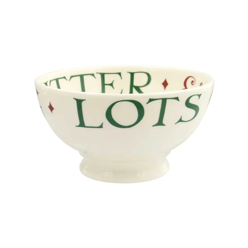 Christmas Toast & Marmalade Lots Of Puddings French Bowl