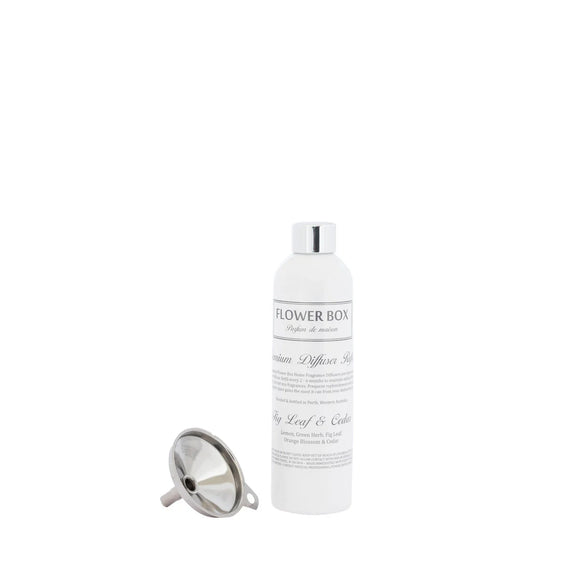 fig leaf and cedar flowerbox diffuser refill
