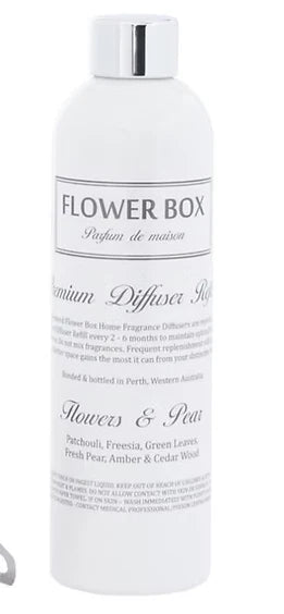 Flowers & Pear Diffuser Refill 300ml | Flower Box