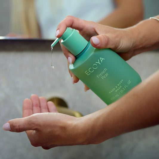 Luxury botanical pear scented hand wash