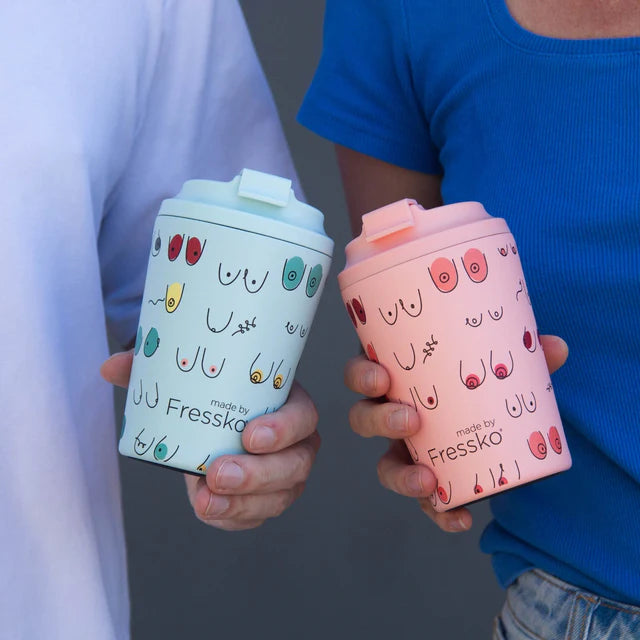 Camino Boobie Breezy – Limited Edition 12oz Reusable Cup | Made by Fressko