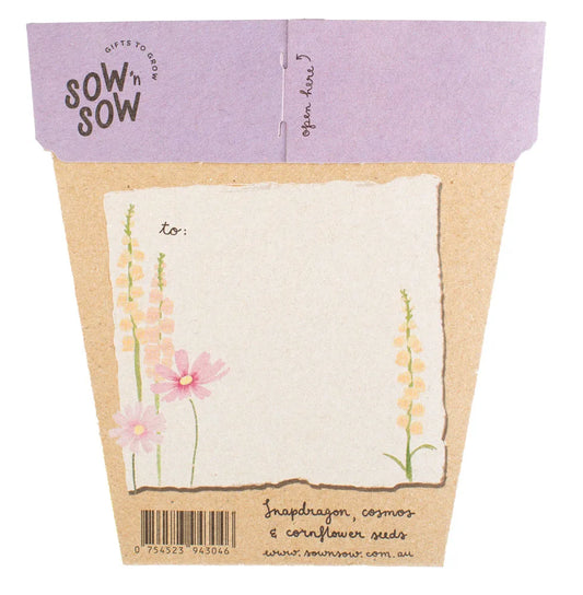Happy Birthday Picnic Gift Of Seeds