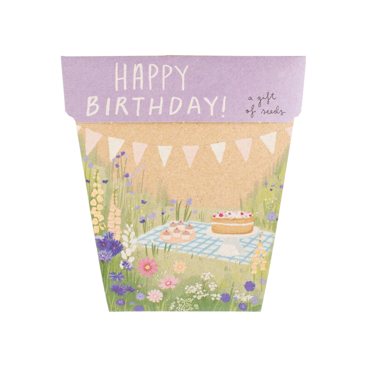 Happy Birthday Picnic Gift Of Seeds