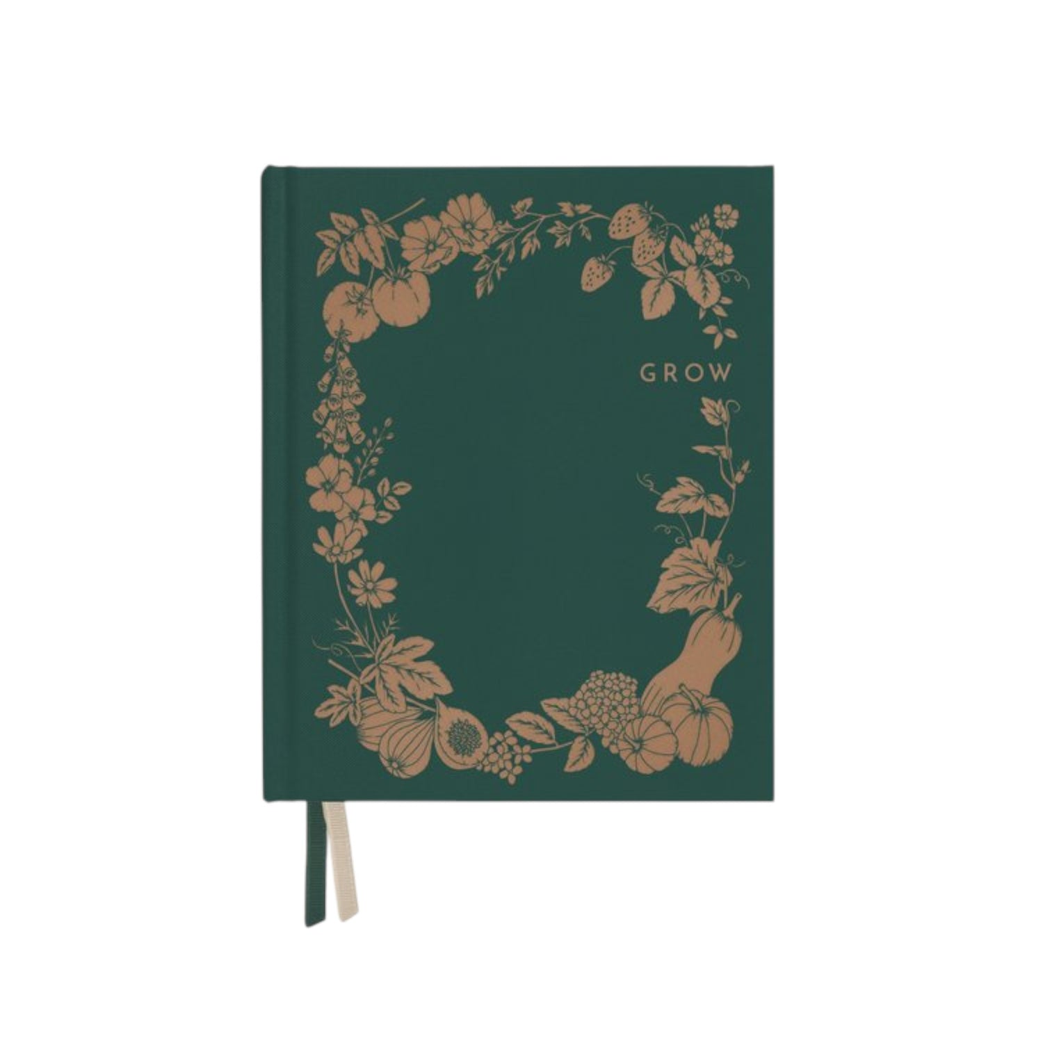 Grow Garden Planner Forest Green – guided gardening journal