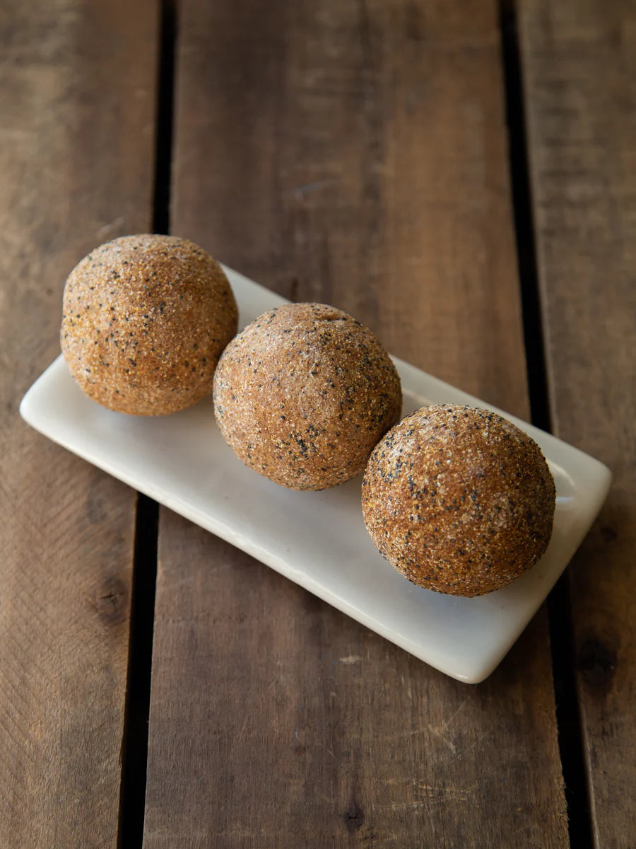 Vegan Garden Scrub soap by Est Australia made with extra virgin olive oil.