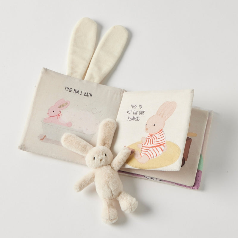 Goodnight Bunny storybook and soft toy gift set by Jiggle & Giggle.