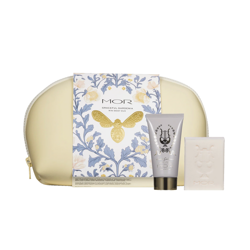 Graceful Gardenia Mini Body Duo Gift Set with pouch