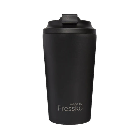 Coal 475ml insulated reusable coffee cup designed for large takeaway coffee and travel.