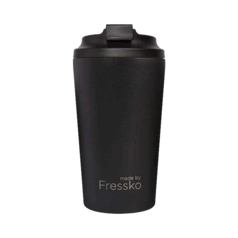Coal 475ml insulated reusable coffee cup designed for large takeaway coffee and travel.