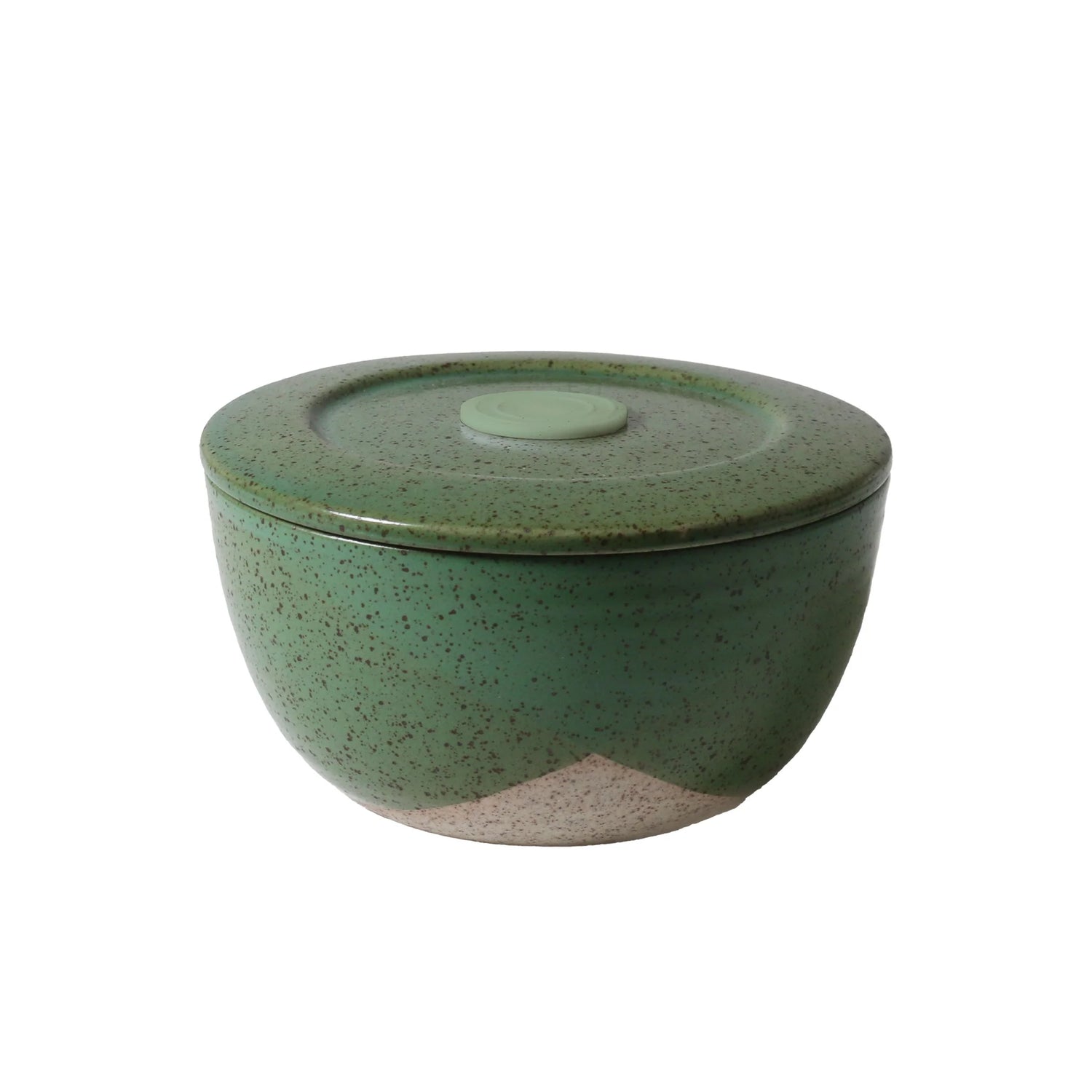 Robert Gordon The Wanderer green stoneware containers set of 2.
