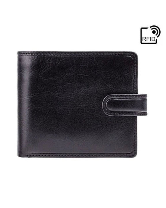 Greenwood Heritage Collection men's leather bifold wallet