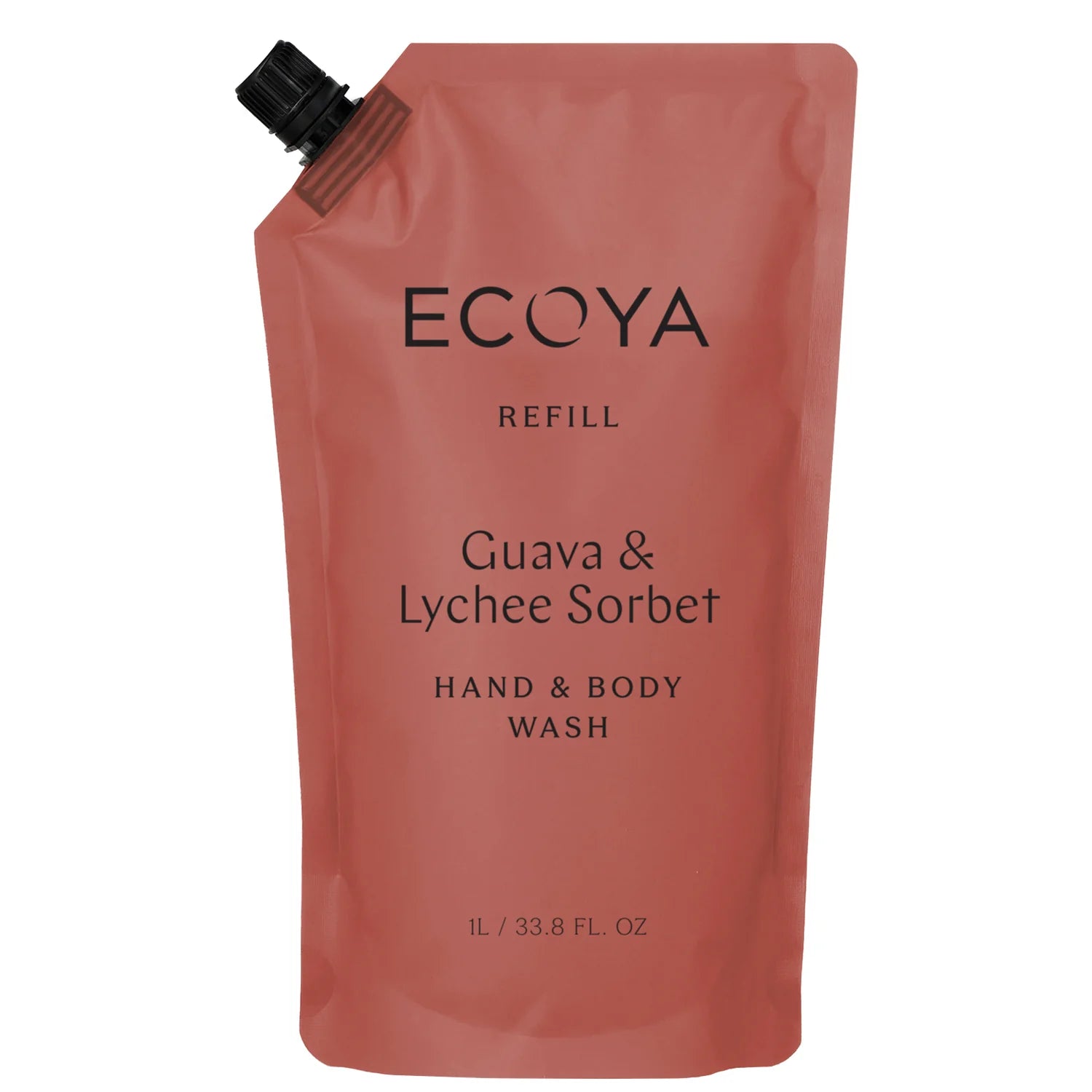 Guava & Lychee Hand & Body Wash Refill 1L | Tropical Eco Refill