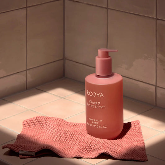 Guava & Lychee Sorbet Hand & Body Wash 450ml | Tropical Botanical Cleanser