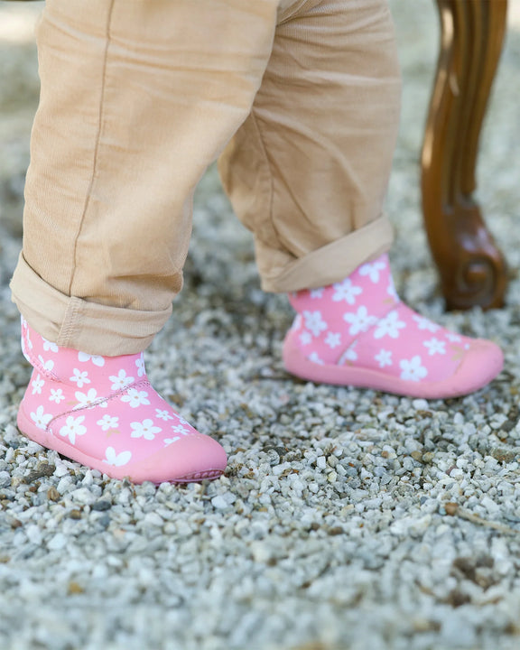 toddler waterproof booties rosie posie flowers