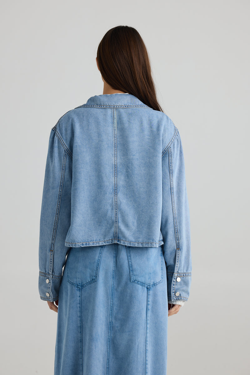 Cruise Jacket | Blue Wash Denim