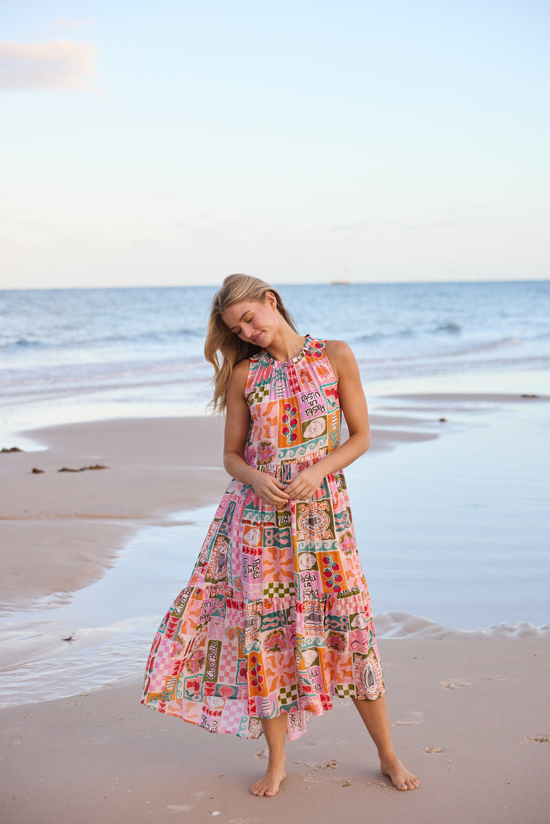 Margot Dress | Sardinia Summer