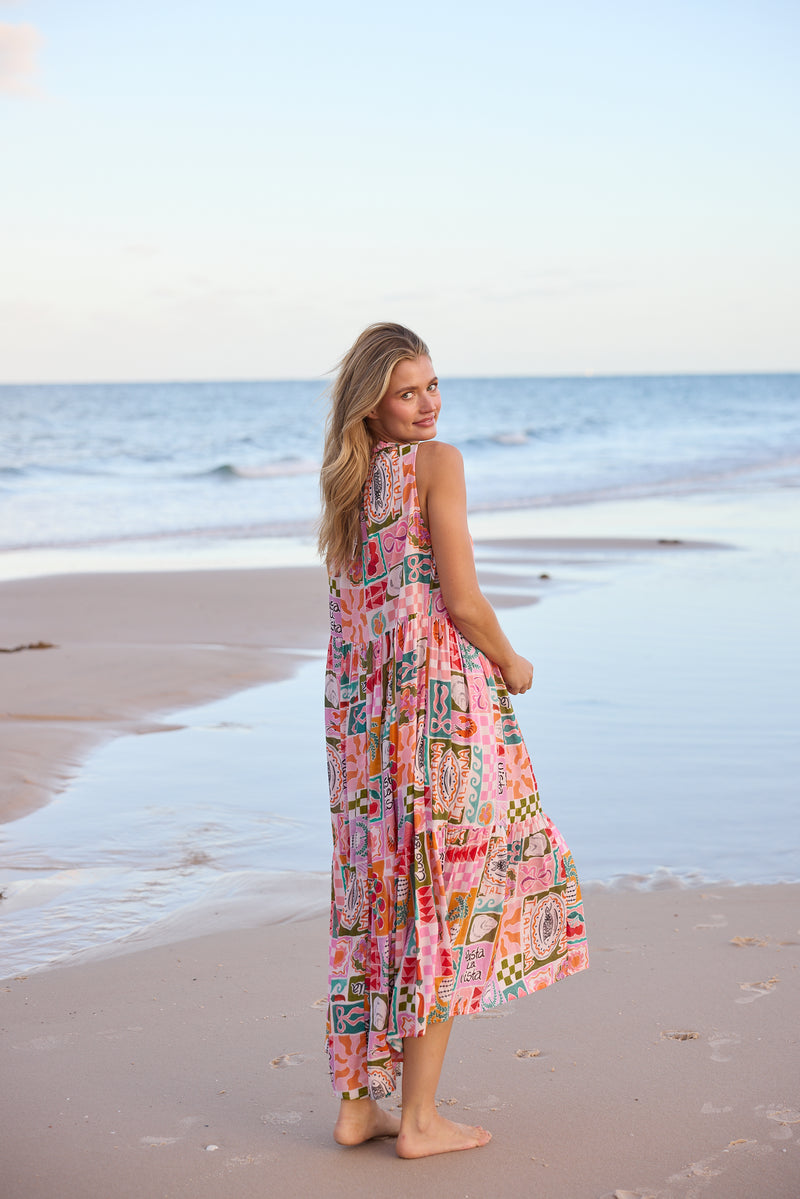 Margot Dress | Sardinia Summer